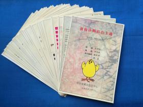禽病诊断彩色卡通（专利）活页卡片