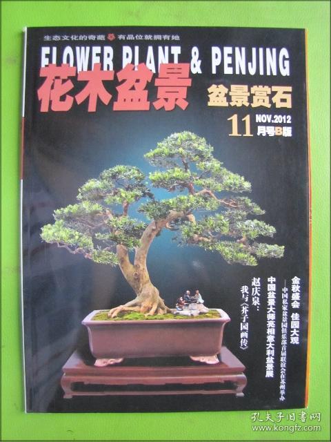花木盆景--盆景赏石（2012年11月号B版）