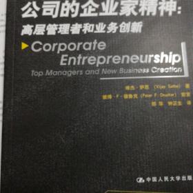 公司的企业家精神：高层管理者和业务创新