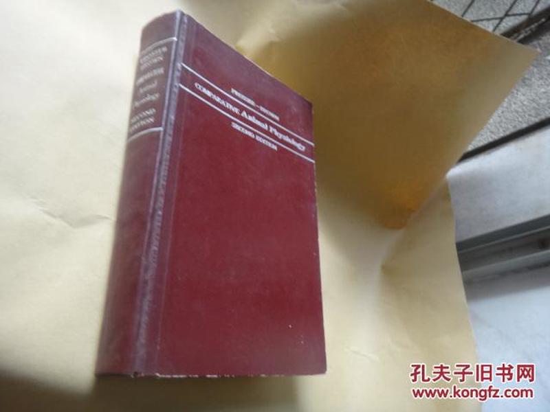 comparative animal physiology_ 比较动物生理学  刘建康院士签名藏书