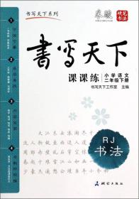 米骏字帖书写天下系列·书写天下·课课练：小学语文·二年级下册（RJ书法）