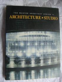 (THE MASTER ARCHITECT SERIES II) ARCHITECTURE.STUDIO:Selected and current works  (建筑大师系列  精装12开 带书衣 英文原版）