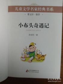 小布头奇遇记/曹文轩推荐儿童文学经典书系