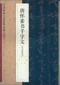 正版库存 中国碑帖百部经典丛编·草书卷：唐怀素书千字文（大小草书）