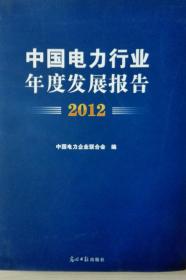 中国电力行业年度发展报告2012现货处理