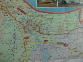 2014湖州市商务交通旅游图 区域图 城区图 对开地图