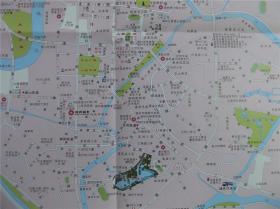 2014湖州市商务交通旅游图 区域图 城区图 对开地图