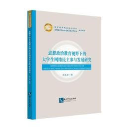 思想政治教育视野下的大学生网络民主参与发展研究