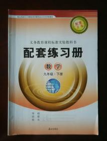 义务教育课程标准实验教科书   配套练习册  数学  九年级下册