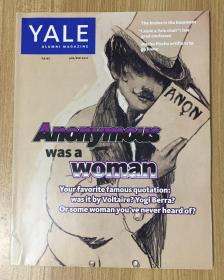 Yale Alumni Magazine Jan/Feb 2011, Vol LXXIV, No 3