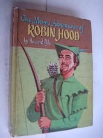 The Merry Adventures of Robin Hood of Great Renown,in Nottinghamshire【稀见原版，涂色插图本】精装大32开