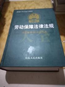 新编中华人民共和国劳动保障法律法规司法解释和司法实务大全