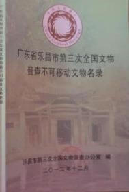 广东省乐昌市第三次全国文物普查不可移动文物名录（H）