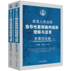 最高人民法院指导性案例裁判规则理解与适用·民事诉讼卷