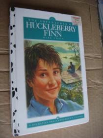 The adventures of huckleberry finn  英文原版 差不多隔一页一幅整页手绘插图，精装，小16开