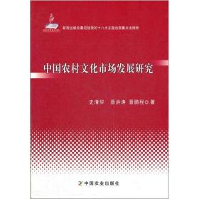 中国农村文化市场发展研究