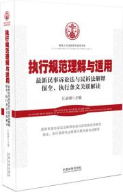 执行规范理解与适用：最新民事诉讼法与民诉法解释保全、执行条文关联解读