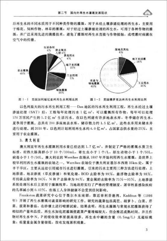 再生水灌溉技術(shù)研究