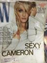 W magazine w杂志 封面CAMERON DIAZ  2008.5 品相不好看图