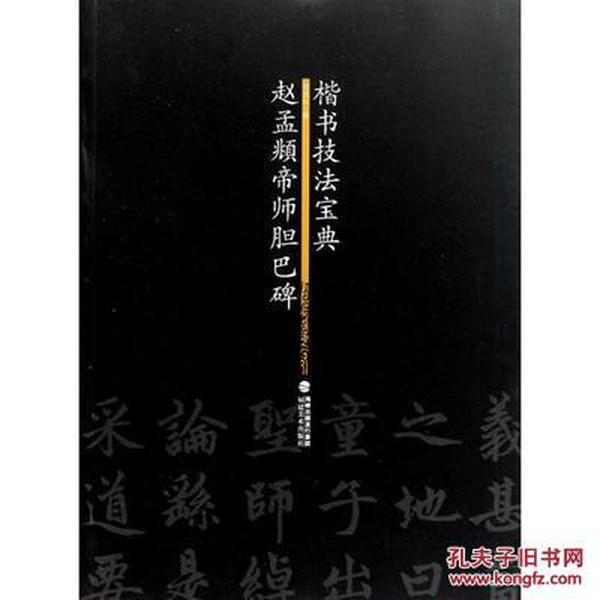 楷书技法宝典:赵孟頫帝师胆巴碑（正版新书）