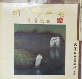 著名画家《 许小峰画集 》许小峰 ，1937生于山东淄博，擅长工笔人物花鸟画，山东美协会员，现代著名工笔画家，山东画院高级画师，济南画院高级画师。