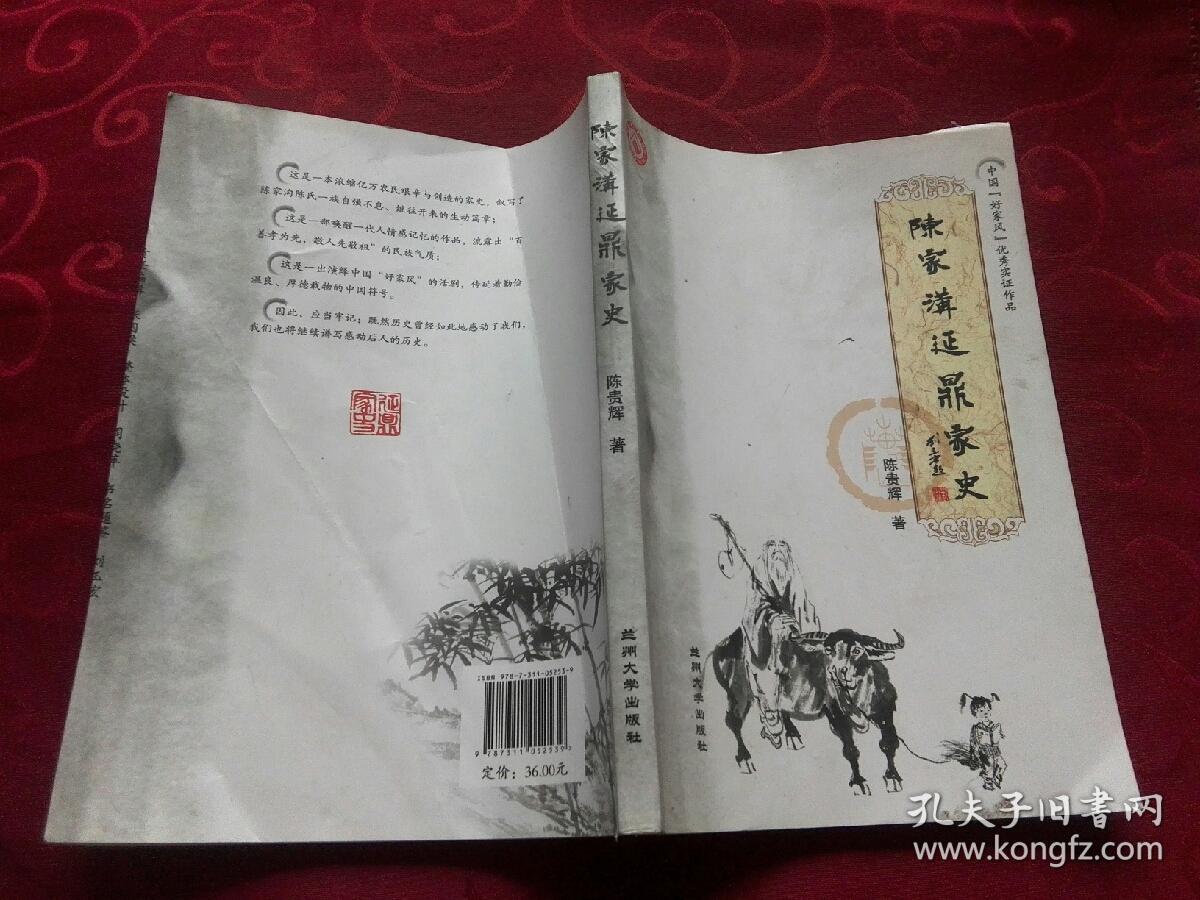 陈家沟延鼎家史<毛边>