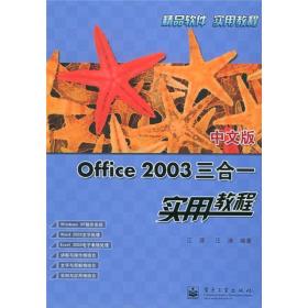 中文版Office 2003三合一实用教程