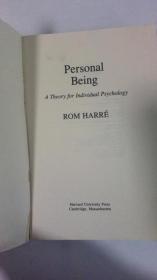 Personal Being: A Theory for Individual Psychology