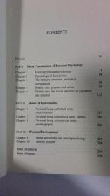 Personal Being: A Theory for Individual Psychology