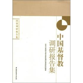 中国社会科学院世界宗教研究所国情调研报告集：中国基督教调研报告集