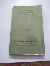 JOURNAL OF THE MALAYAN BRANCH ROYAL ASIATIC SOCIETY 1954