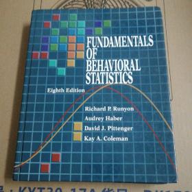 FUNDAMENTALS  of Behavioral Statistics 行为统计基础