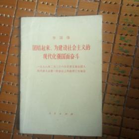 团结起来，为建设社会主义的现代化强国而奋斗