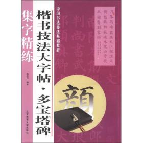 中国书法技法基础教程·楷书技法大字帖：多宝塔碑