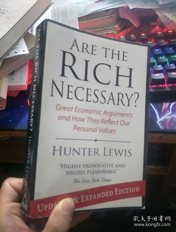 英文原版---ARE THE RICH NECESSARY?