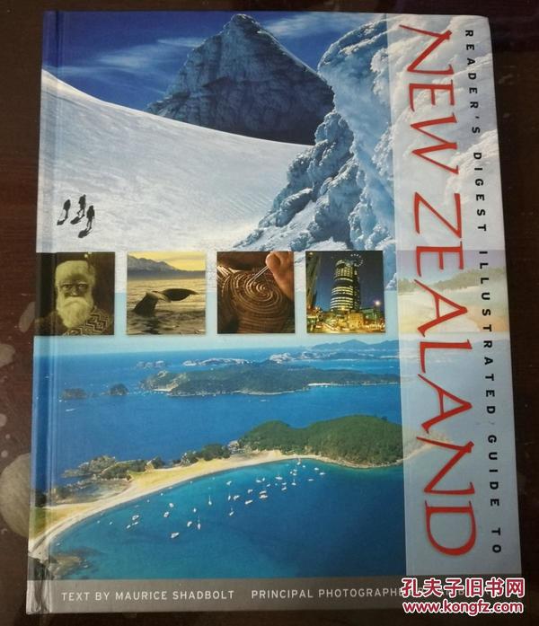 reader's digest illustrated guide to New Zealand 新西兰摄影集和旅游指南