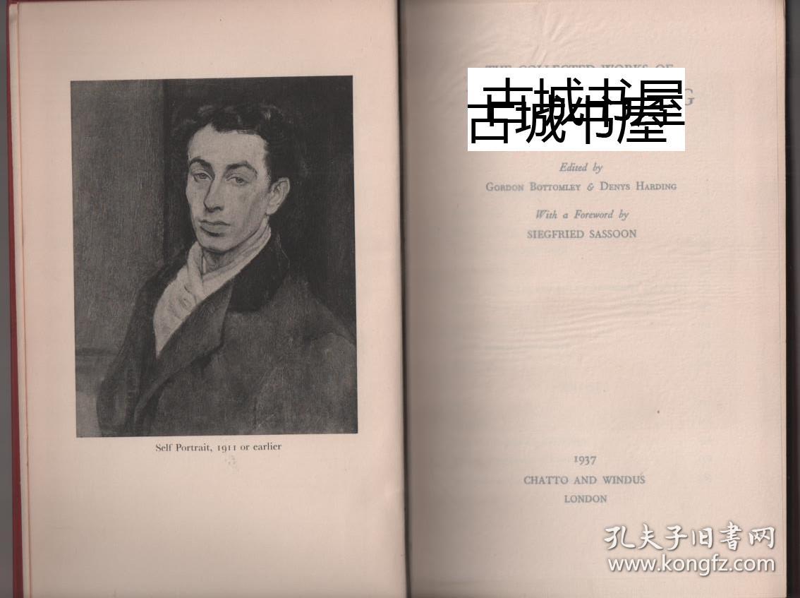 稀缺，《艾萨克罗森伯格全集》黑白插图，1937年出版.