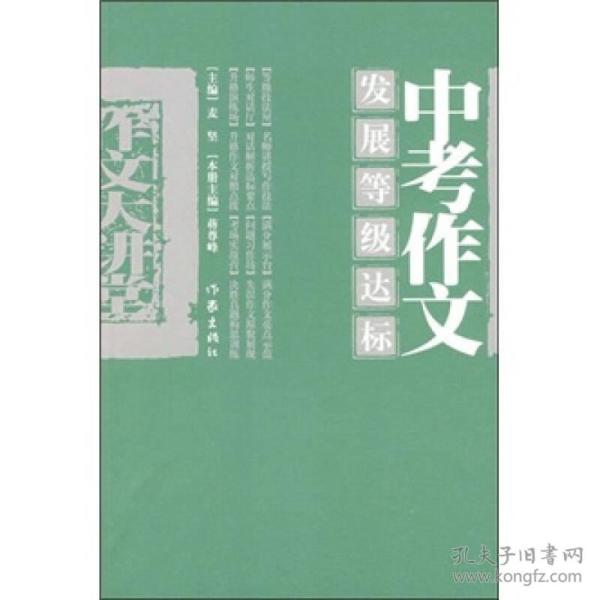中考作文发展等级达标
