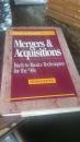 Mergers ＆ Acquisitions：back-to-basics techniques for the '90s  second edition
