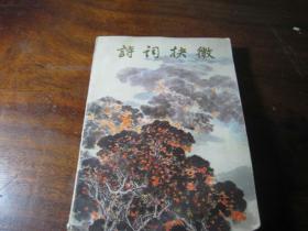诗词抉微