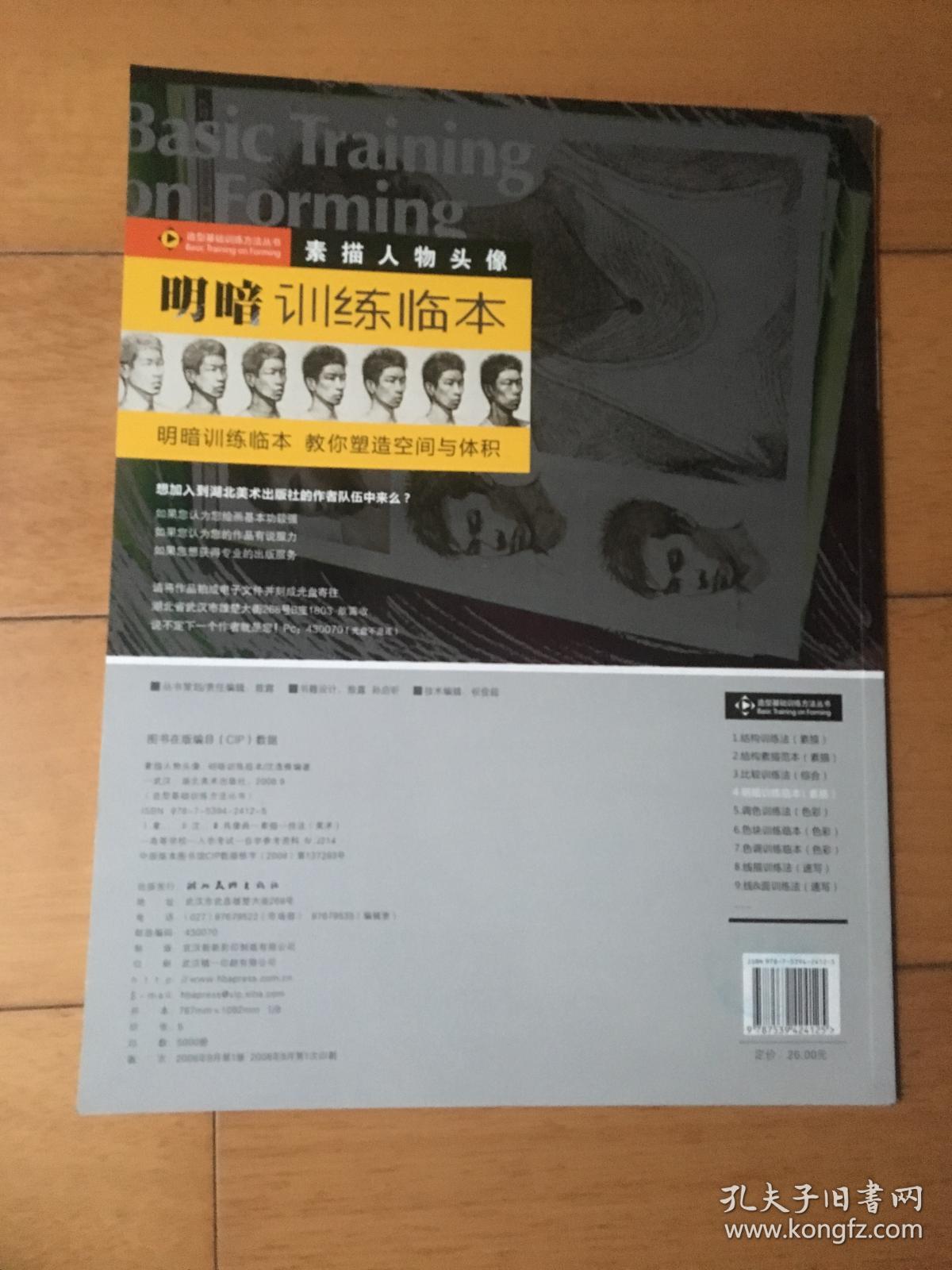 素描 人物头像.明暗训练临本