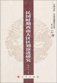 云南大学·中国边疆研究丛书：民国时期西南大区区划演进研究
