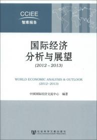 CCIEE智库报告：国际经济分析与展望:2012-2013