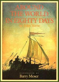 Around the World in Eighty Days (Books of Wonder)  凡尔纳《环游地球八十天》
