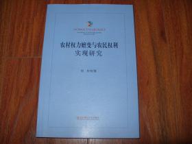 农村权力嬗变与农民权利实现研究