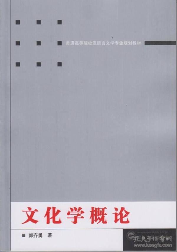 文化学概论 武汉大学出版社