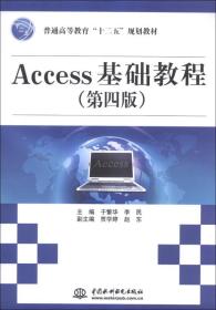 Access基础教程（第四版）（普通高等教育“十二五”规划教材）