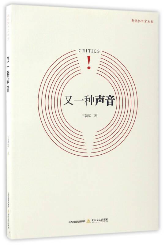 新锐批评家丛书-又一种声音