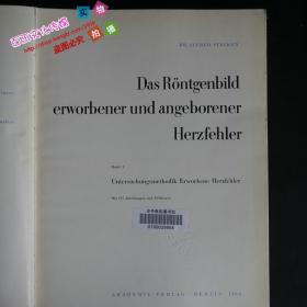 Das Röntgenbild erworbener und angeborener Herzfehler