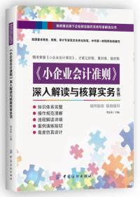 小企业会计准则 深入解读与核算实务全书